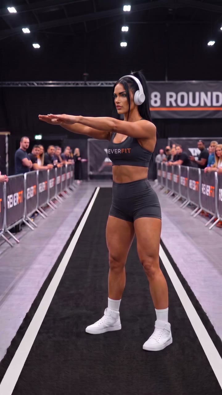 Bodyweight squat with Nora