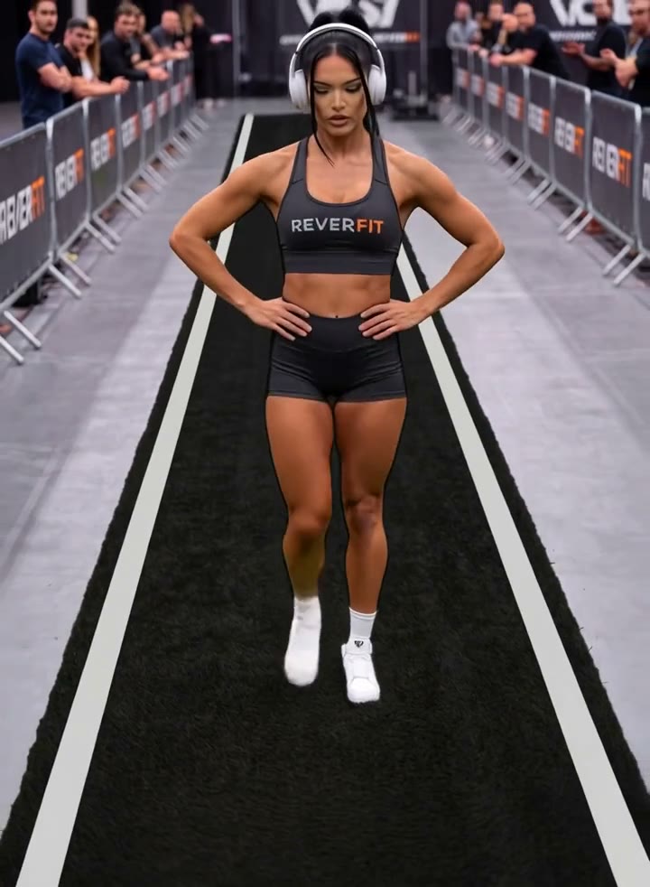 Bodyweight walking lunges with Nora